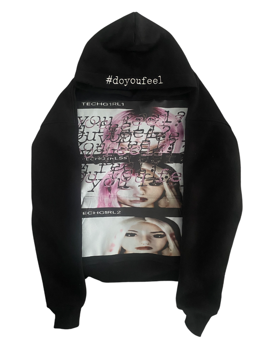 “Split personality” hoodie