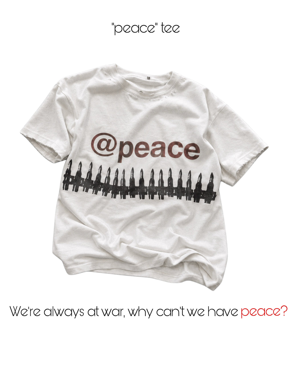 "Peace" Tee