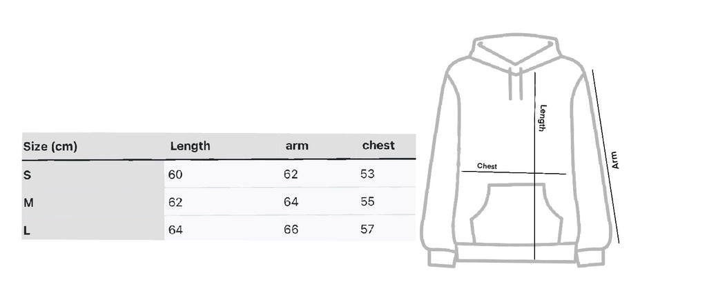 “flooded” hoodie