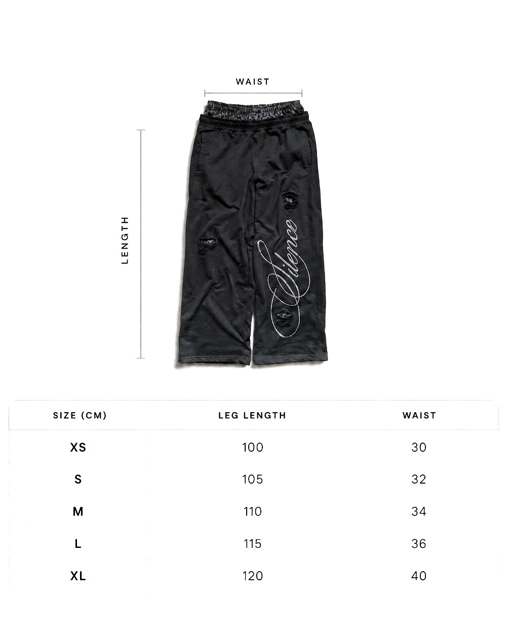“silence” sweats